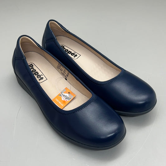 PROPET Yara Slip-On Cushioned Orthotic Comfort Women's Sz 7.5 Navy WCX004L