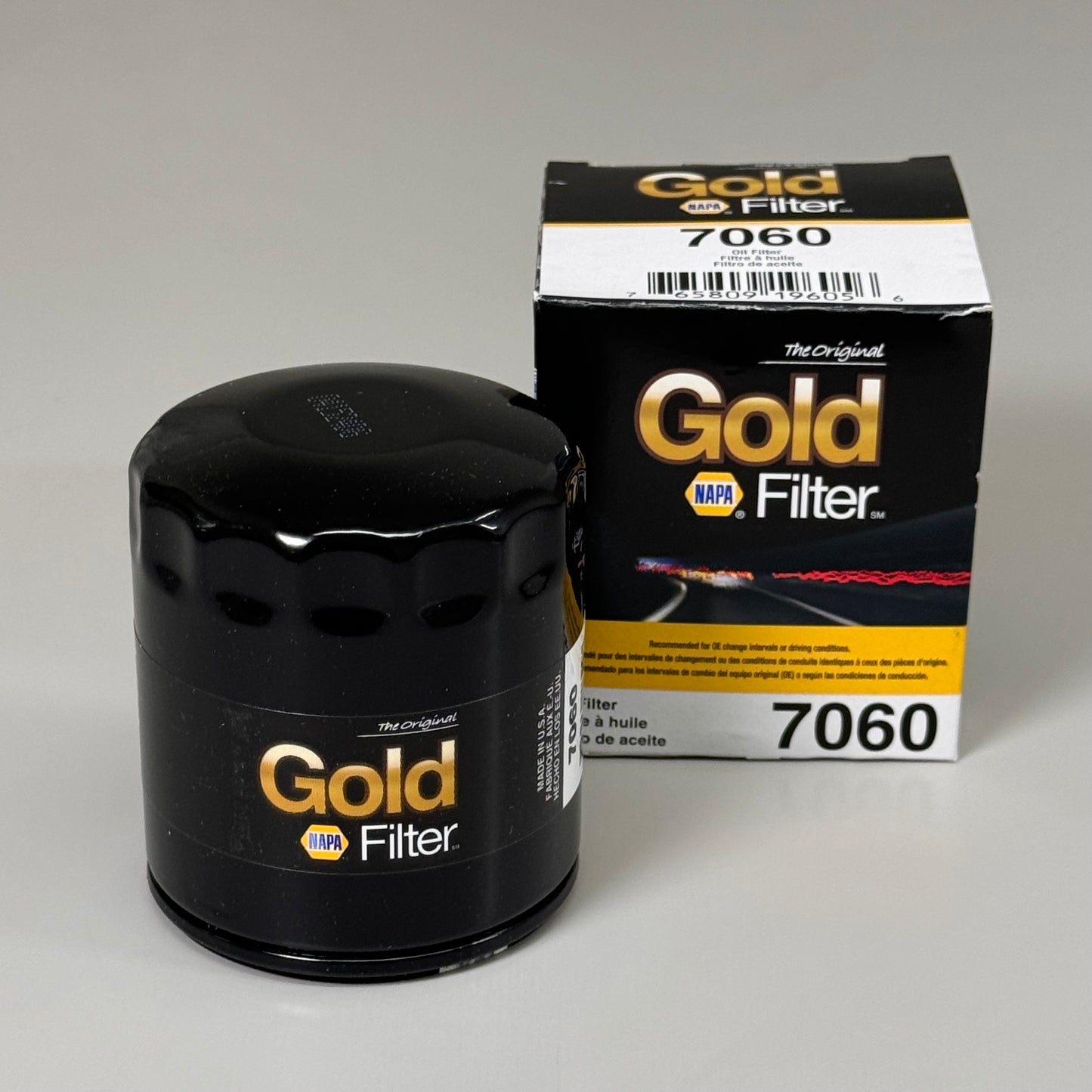 NAPA (2 PACK) The Original Gold Filter Enhanced Cellulose M22-1.5 Thread 7060