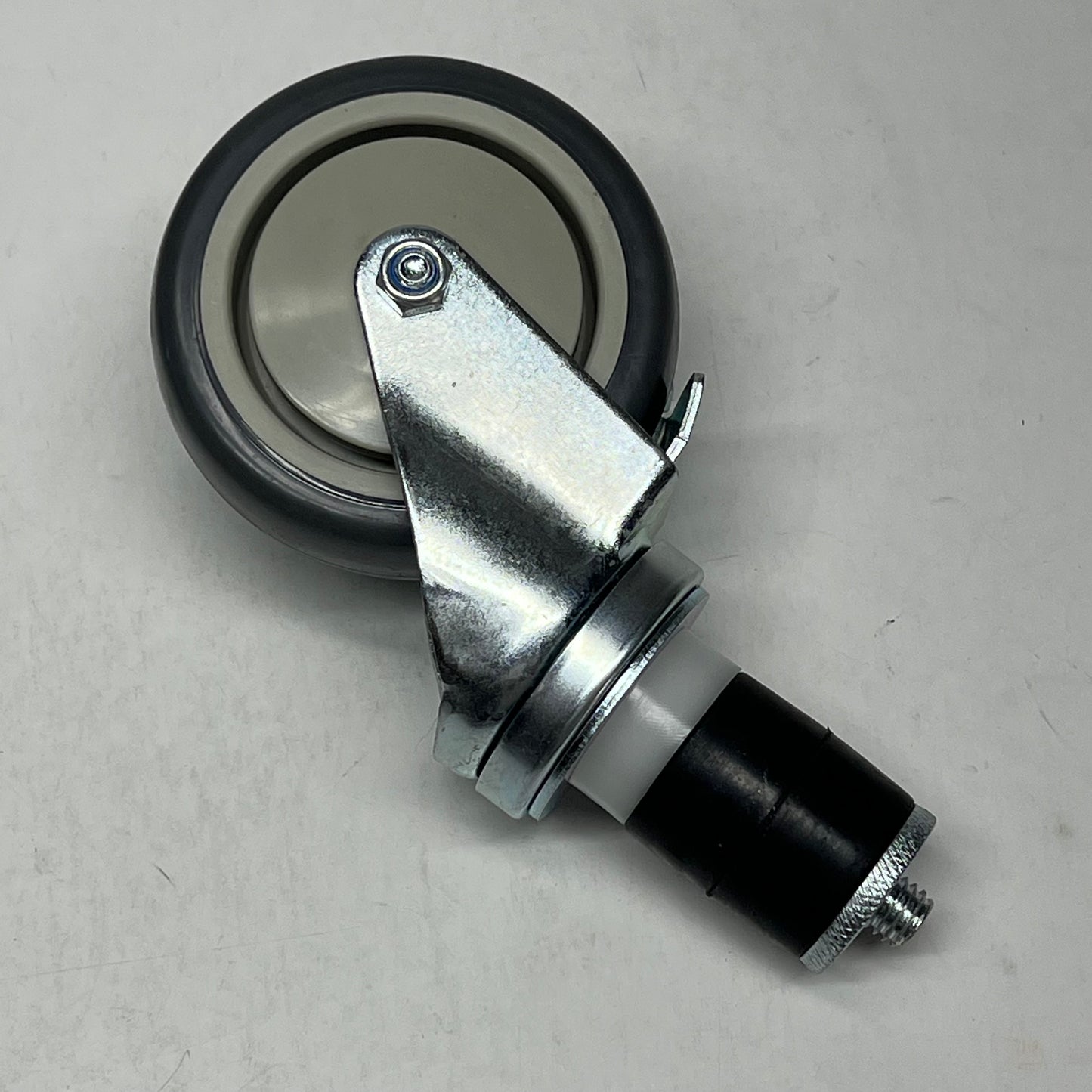 KUTLER (SET OF 4) Commercial Kitchen Prep Table Caster Wheels Grey/Silver KT-4W
