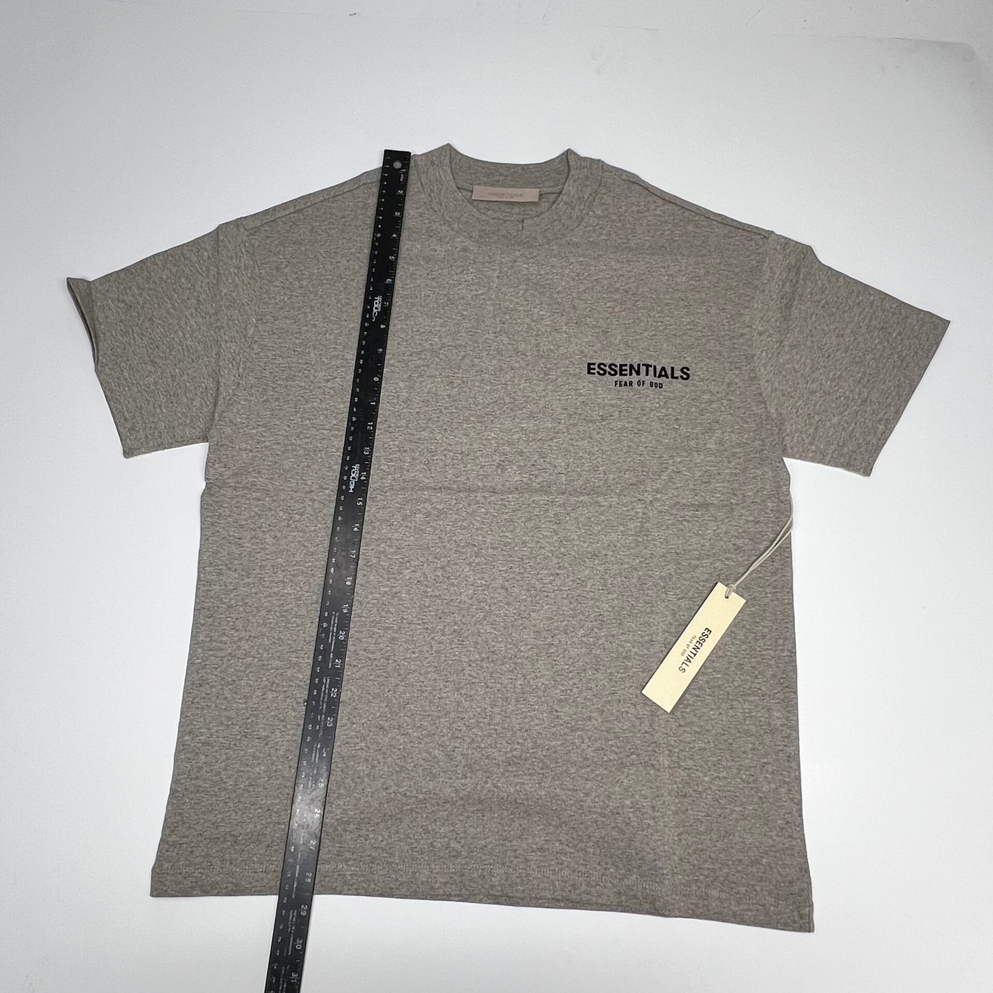 ESSENTIALS Fear of God Short Sleeve Tee Men's Sz S Dark Oatmeal 125BT212063F