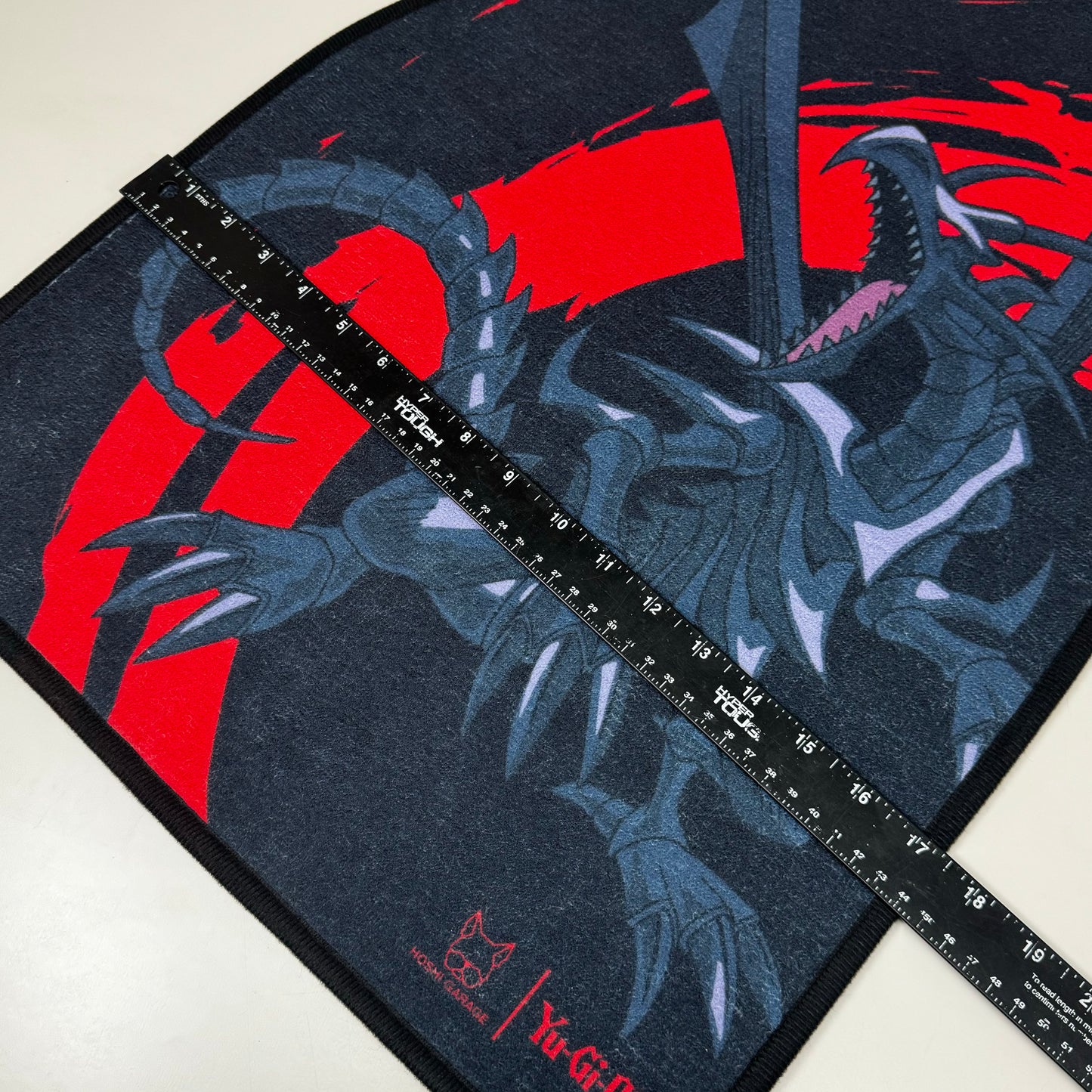 HOSHI GARAGE (SET OF 2)YU-GI-OH! Matching Red Eyes Black Dragon Universal Car Mat