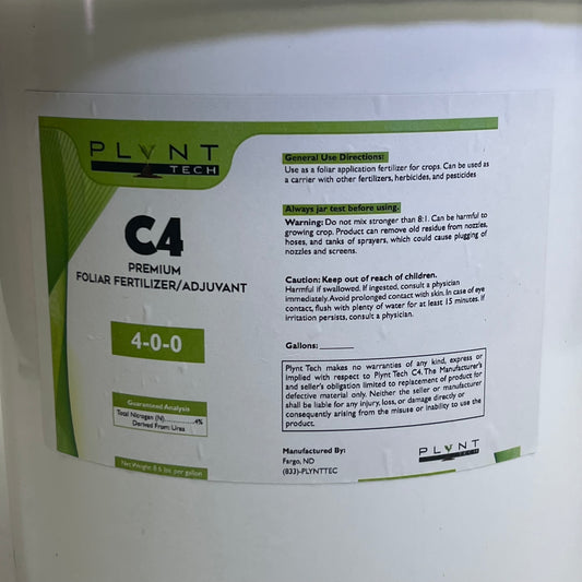 PLVNT C4 Premium Foliar Fertilizer 4-0-0 8.6 lb.