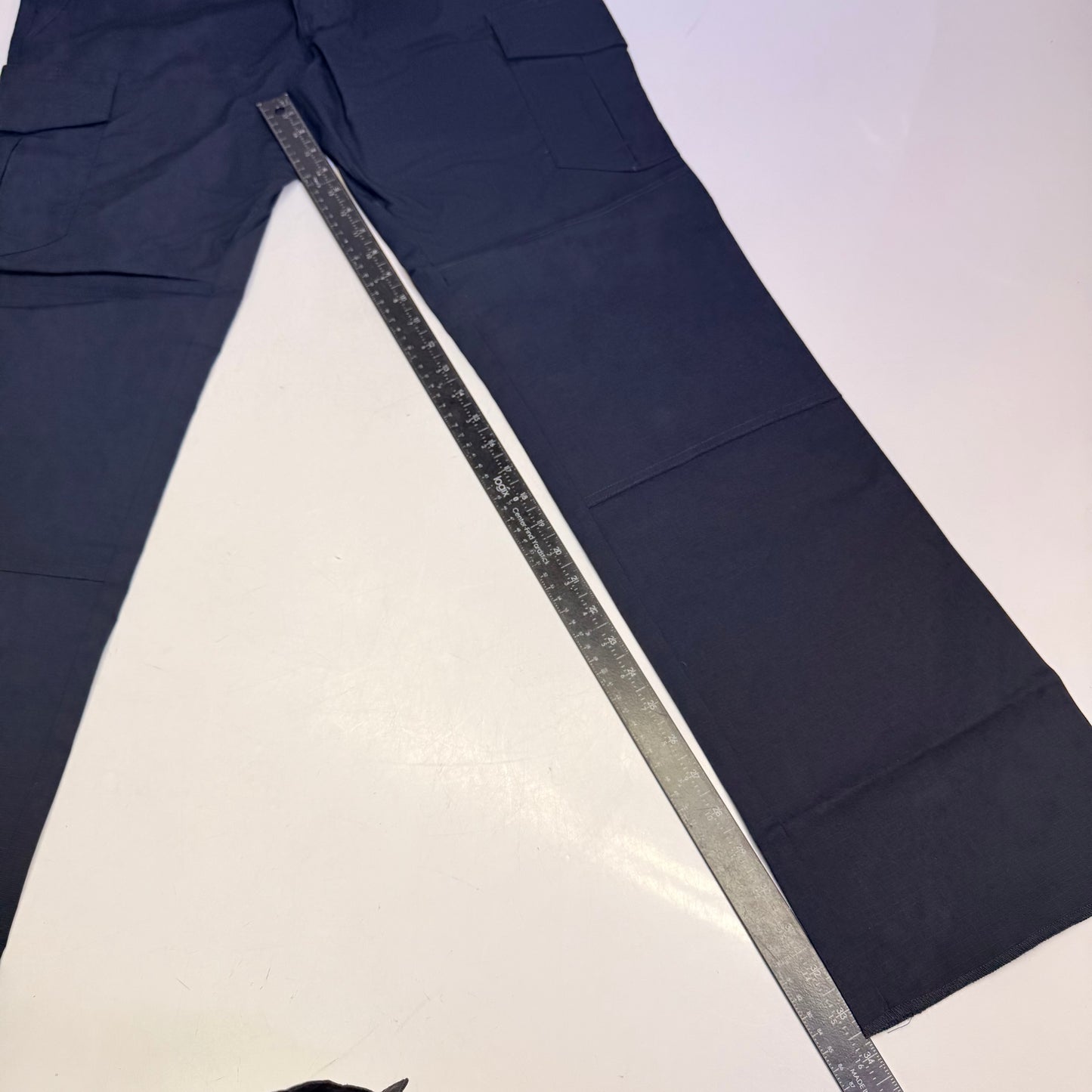 TACT SQUAD Tact Stretch Mini Ripstop Trouser Poly/Cotton Men's Sz 12 Dk Navy T7511