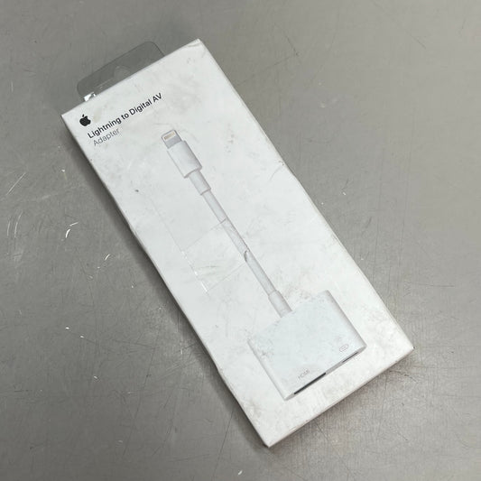APPLE  Lightning Digital AV Adapter Up To 1080p HD White MD826AM/A (Return)