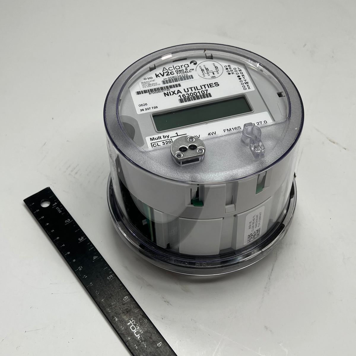 ACLARA Gen 5 Meter Fitzall Kv2c Advanced Power Customizable White ANSX002985