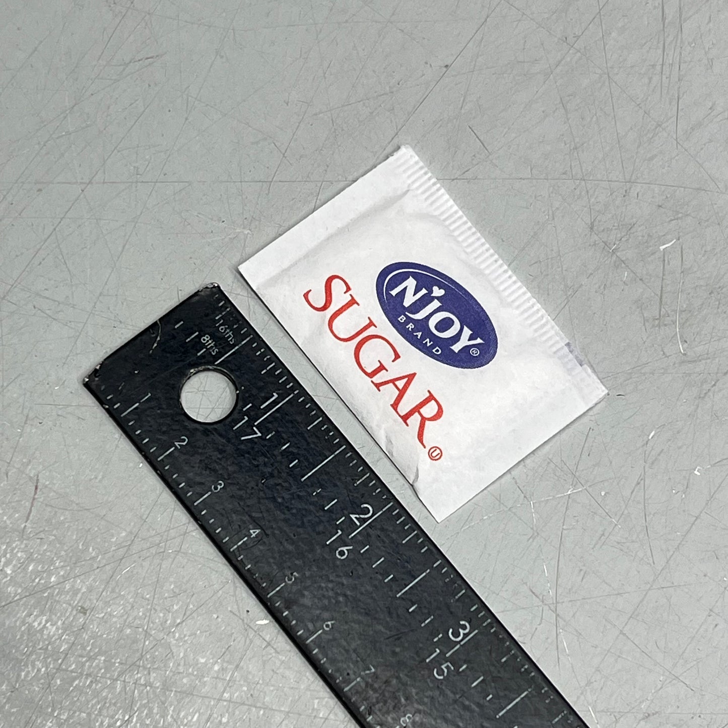 ZA@ ZA@ N'JOY (2000 PACK) Sugar Packets 2.8 G White (Slightly Damaged Box)