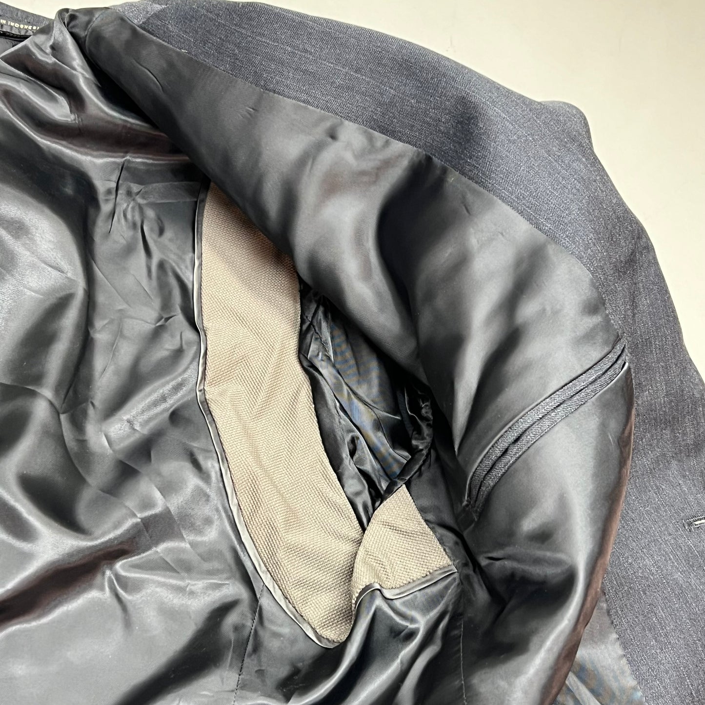 EISENBERG 2 Button Suit Blazer Men's Sz R 42 Grey SCOTT 2BTN CT W001746