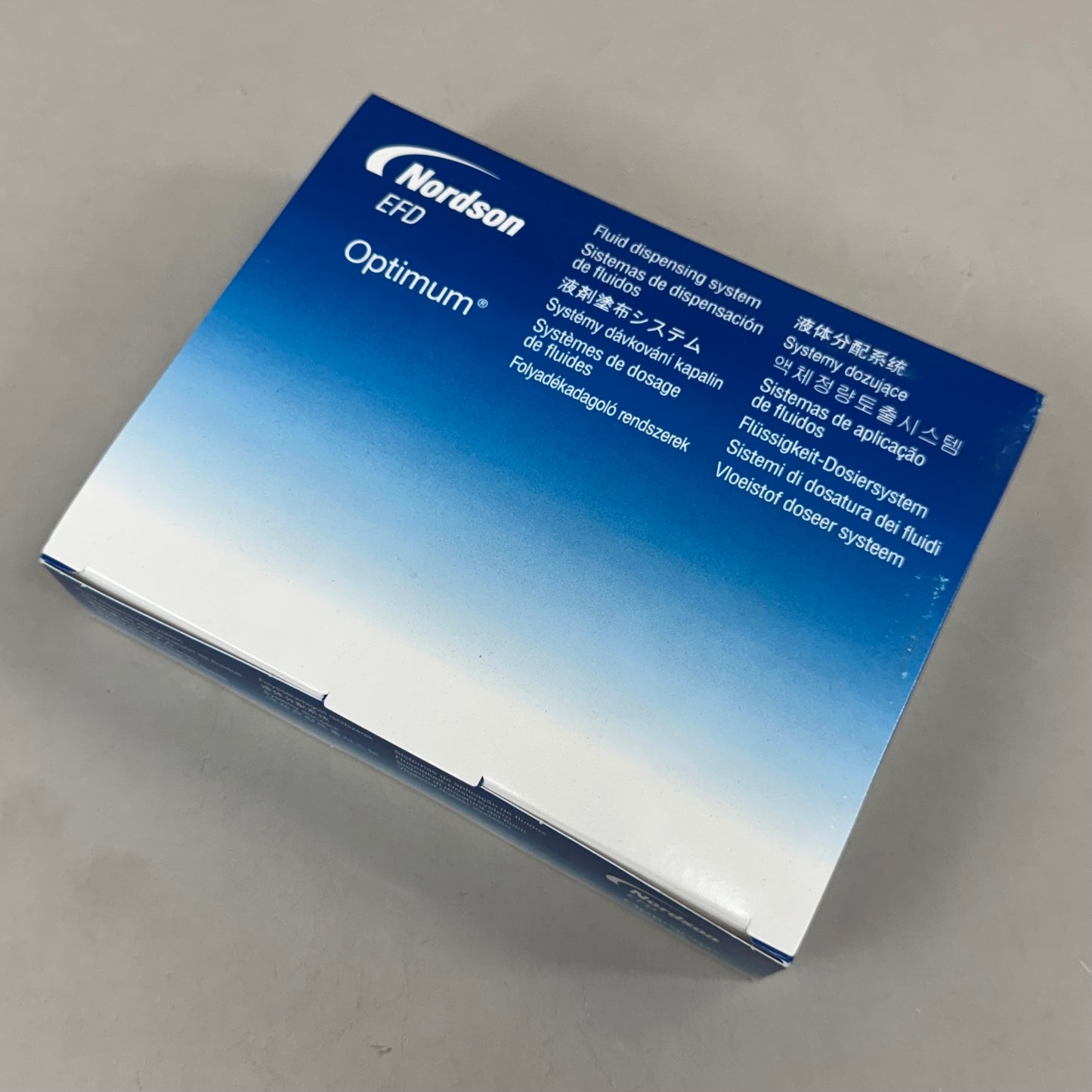 NORDSON End Caps, For Optimum Syringe Barrels 3cc 50 per box Blue