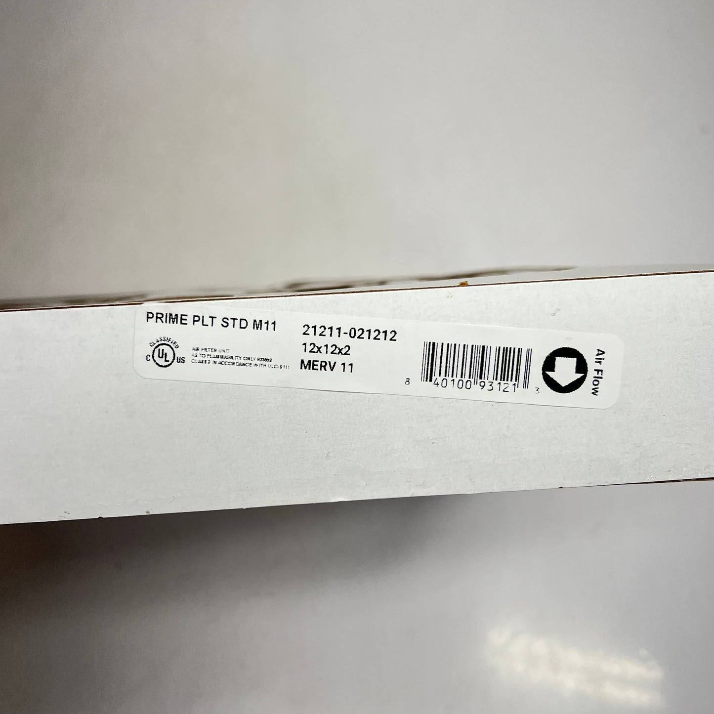 ZA@ MANN + HUMMEL (12 PACK) Furnace Air Filters  12x12x2 White 21211-021212