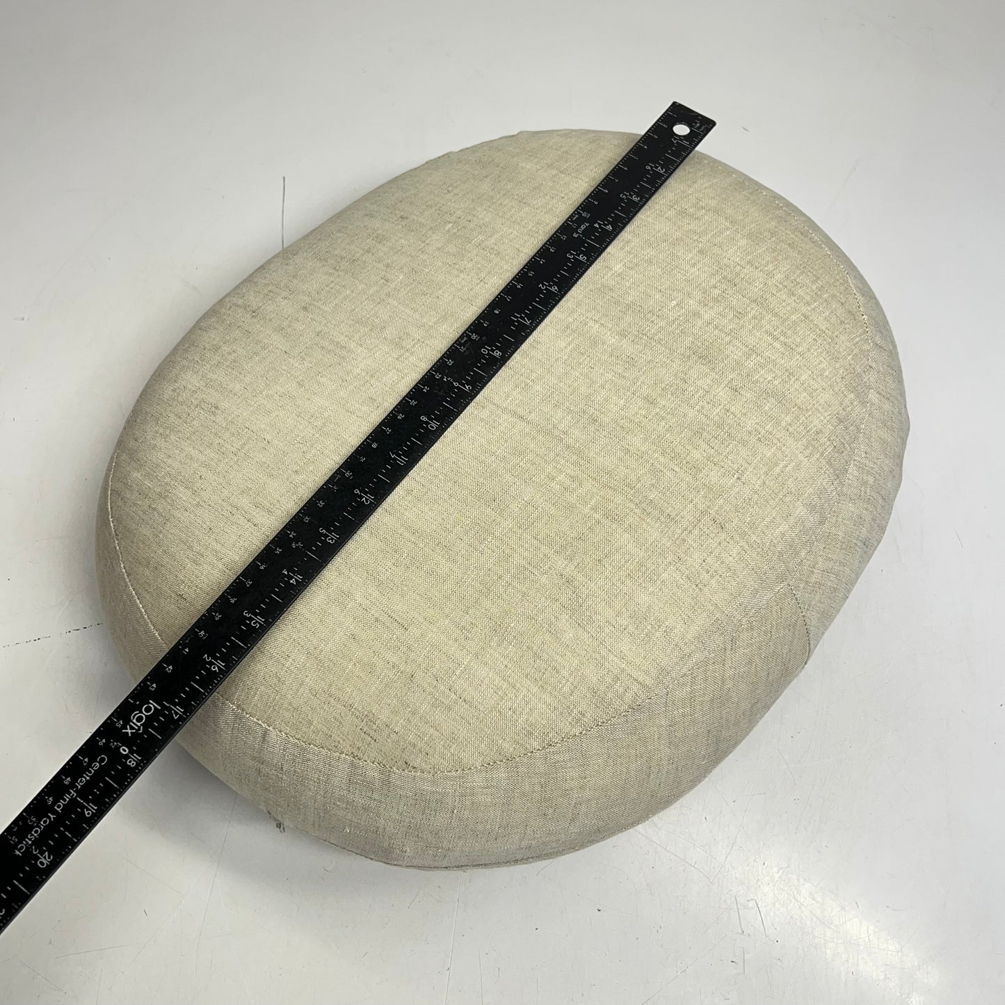 Physical Therapy Firm Pillow for Pelvis/lower Body Stretching 17"x15"x7" Oatmeal