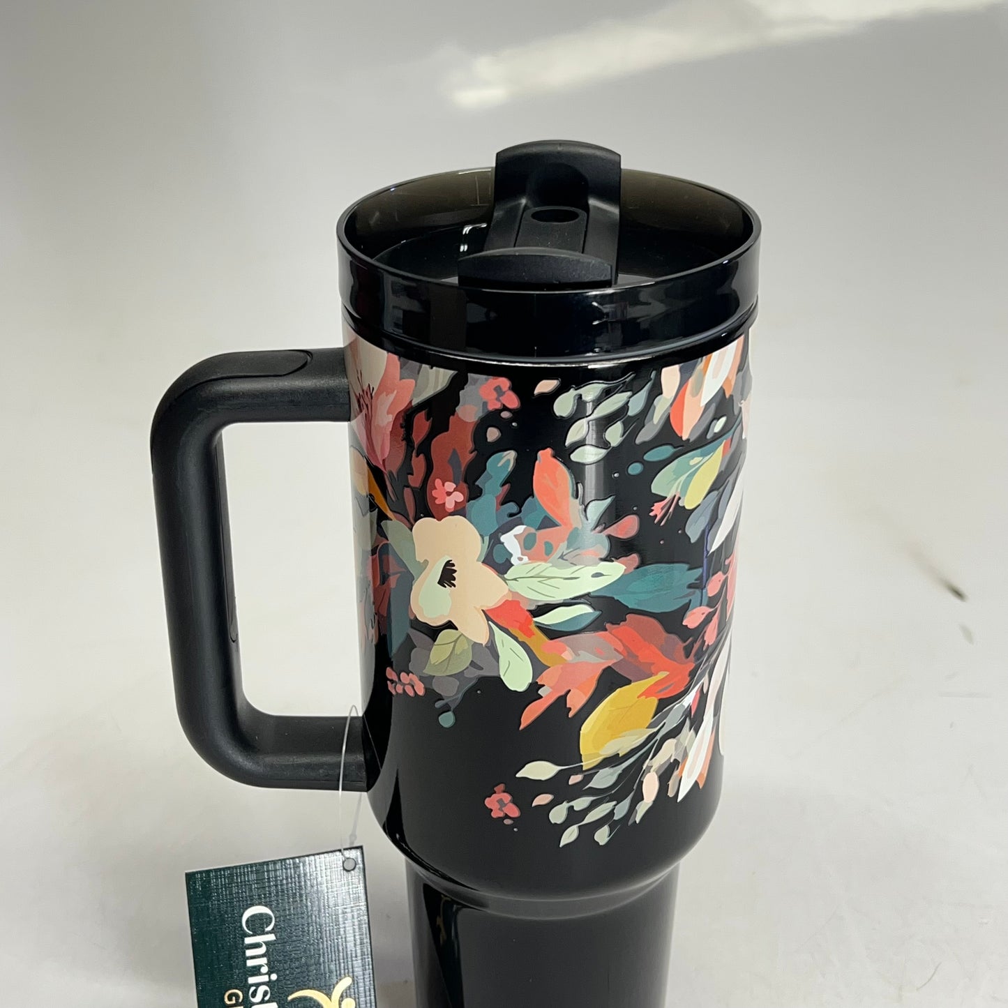 CHRISTIAN ART GIFTS  Jeremiah 29:11 Tumbler W/ Straw 40oz Floral SMUG281