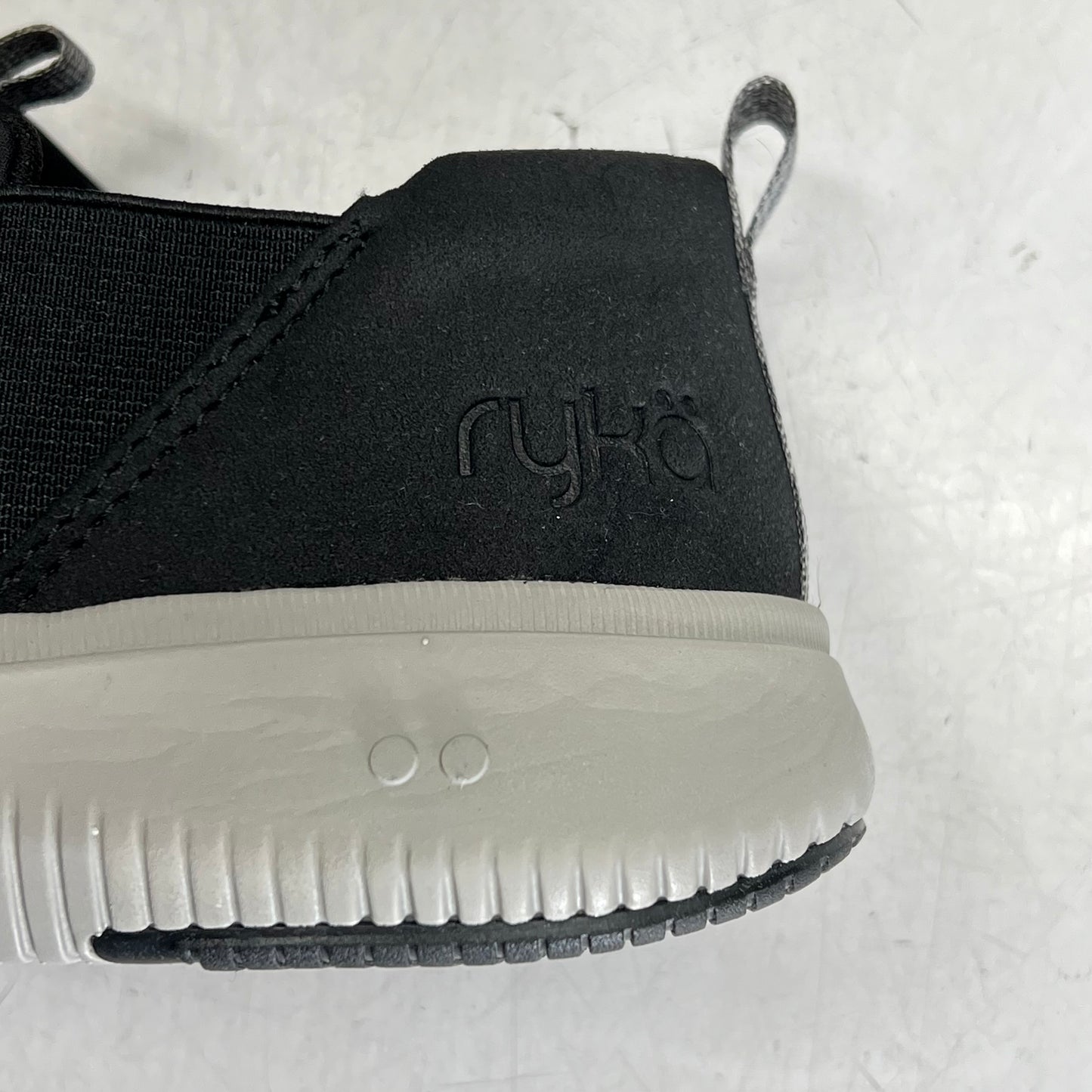 RYKA Quilted Slip-ons Pursuit Sneakers Arch Support Women's Sz 7M Black 33606