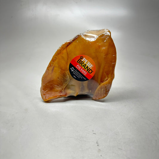 ZA@ PURE BRAND Pig Ears For Dogs No Artificial Flavors Big on Taste E
