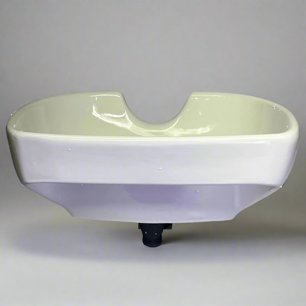 BUY-RITE Head Spa Waterfall Attachment For Shampoo Bowls 24"L x 20"W x 9"H White TS-019
