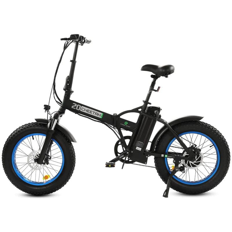 ZA@ ECOTRIC Portable & Folding fat Ebike With LCD Display C-NFAT20810-MBL-W04 A