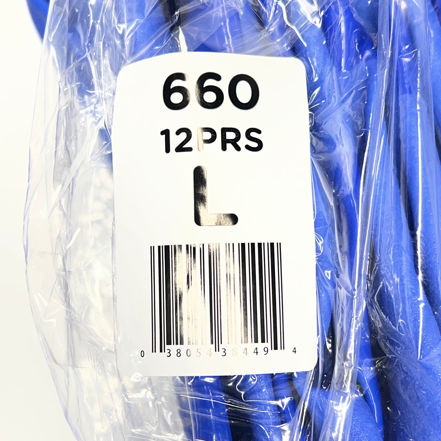 SHOWA Atlas 660 Rough Finish Triple Dipped Pvc Coating Gloves Unisex Sz L Blue