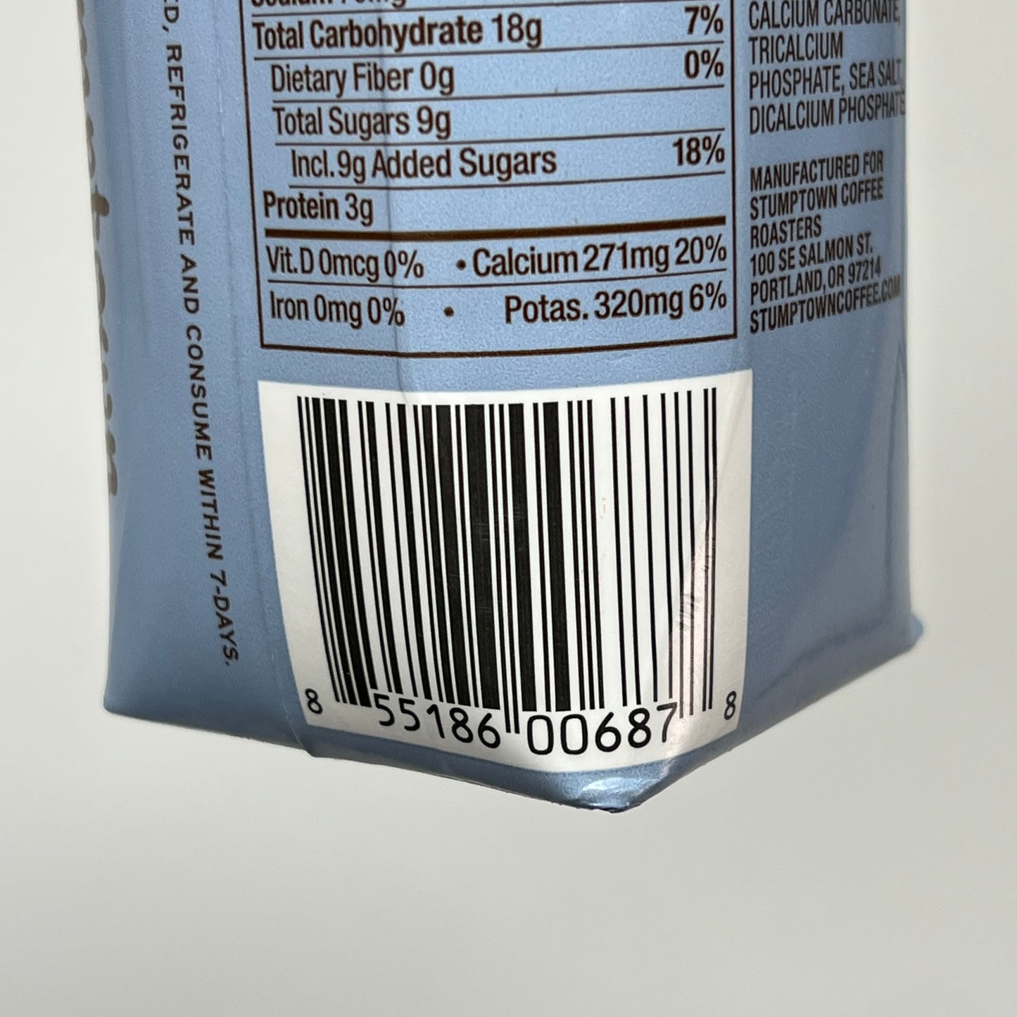 STUMPTOWN (12 PACK) Cold Brew W/ Oatly Oatmilk Original Flavor 11oz BB 01/27
