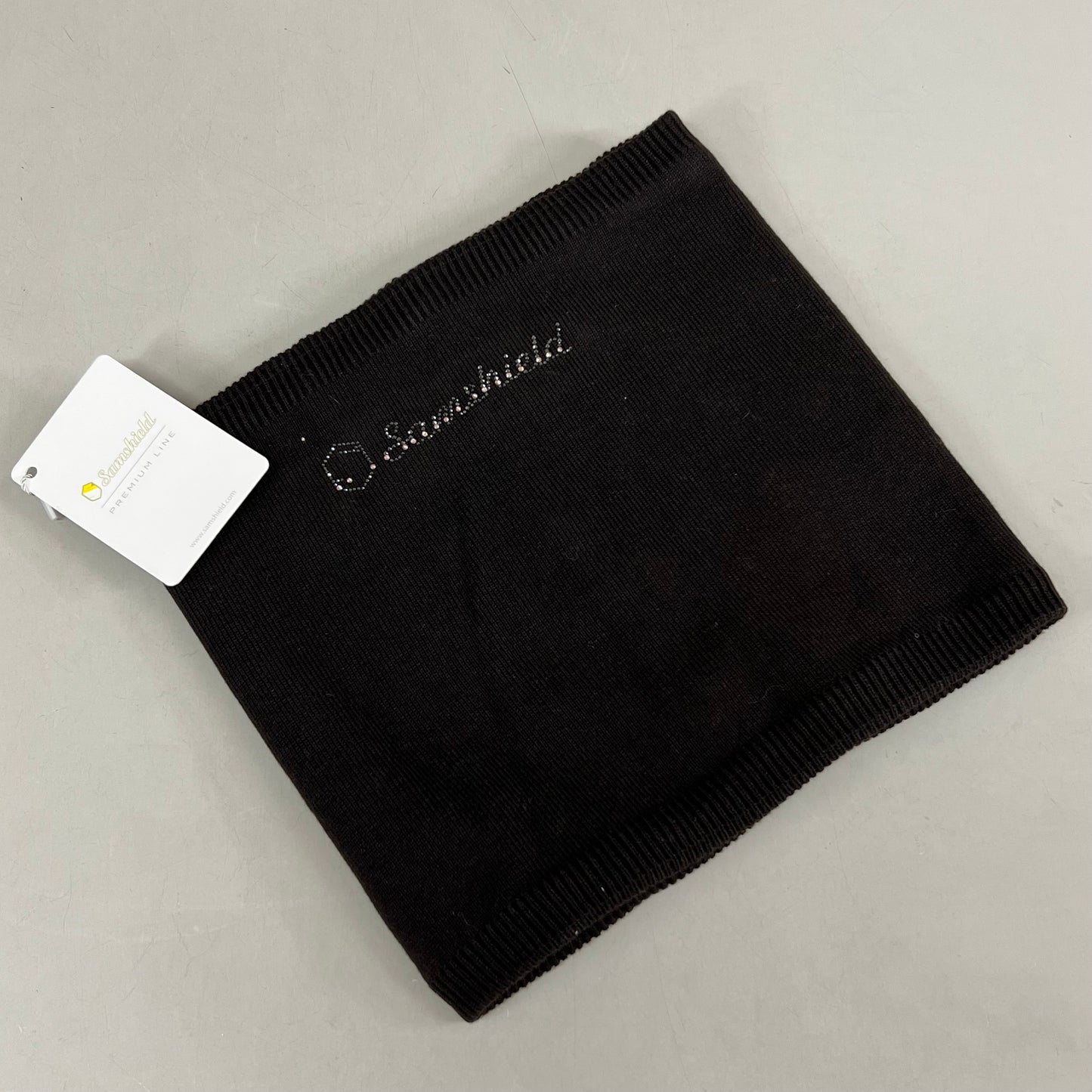 SAMSHIELD Equestrian Neck Warmer Women's Crystal Fits All Mocha