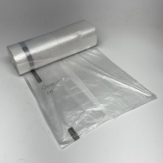 STEELCOAT High Density Painter's Plastic Sheeting Clear Sz 12' x 400'