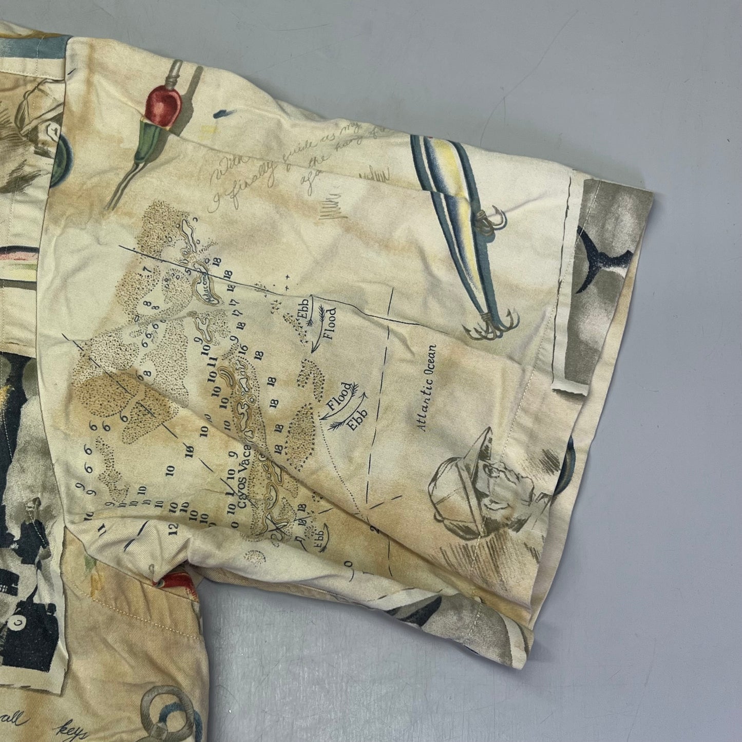 POLO BY RALPH LAURN Vintage Camp 100% Cotton Men's Sz XL Tan