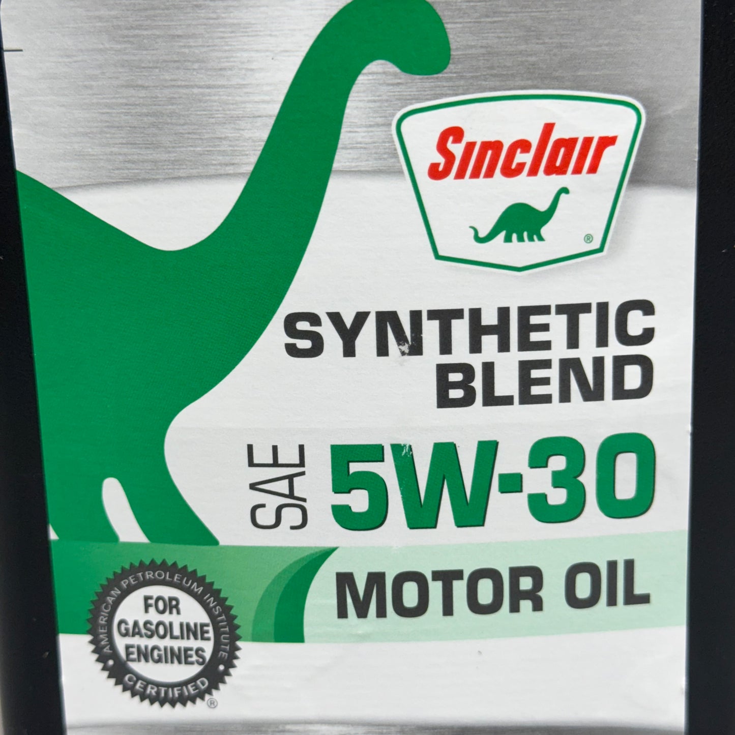 SINCLAIR (6 PACK) Synthetic Blend SAE 5W-30 1QT 9” x 4” x 2” (New, No Box)