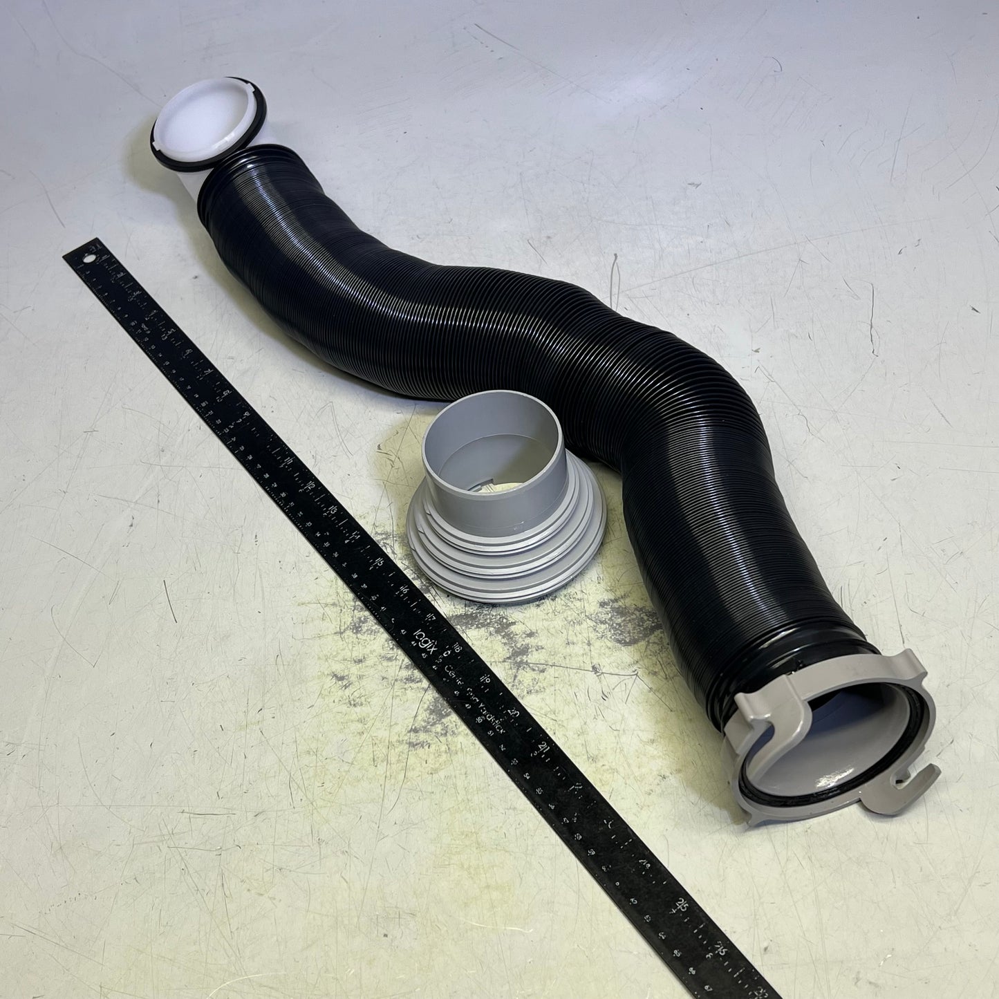 CAMCO Hassle Free Ready To Use Sewer Hose Kit 4-In-1 Adapter 10' Black 39551