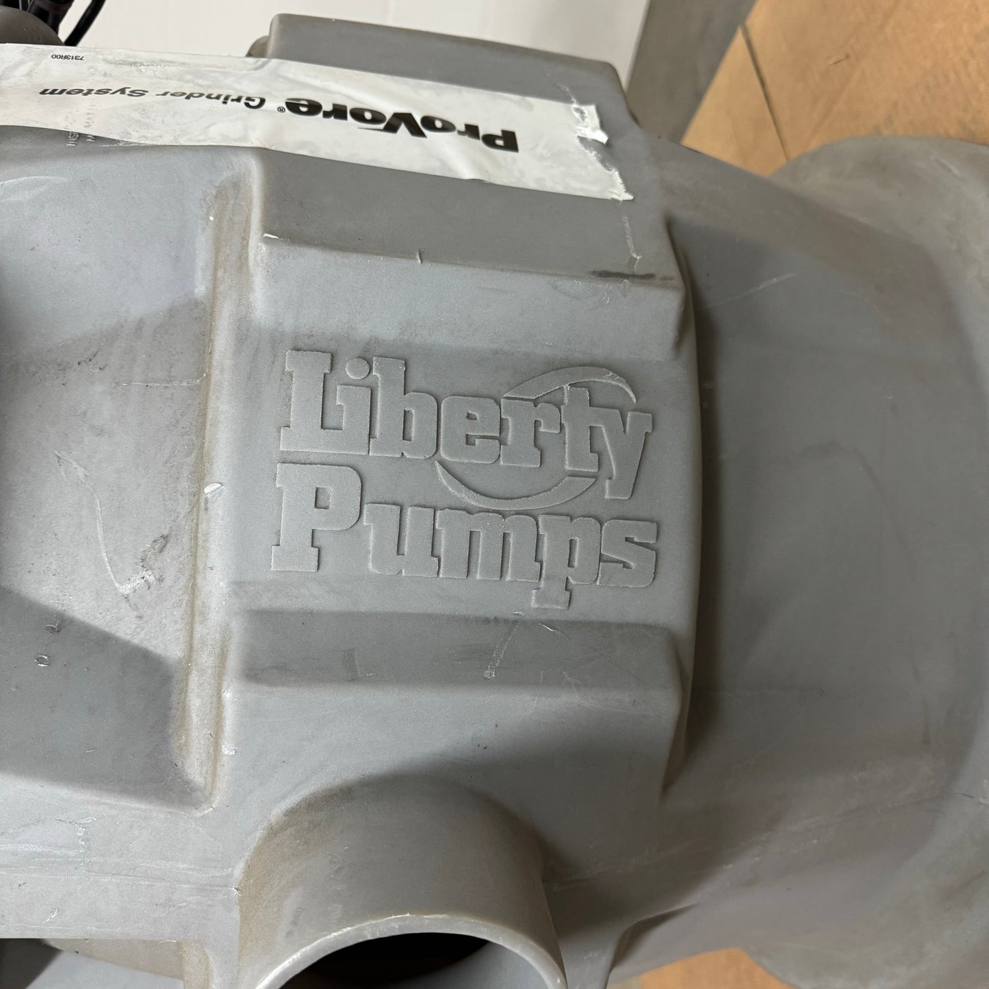 LIBERTY PUMPS ProVore 380 Simplex Grinder 41 Gallon P382XPRG101 Grey