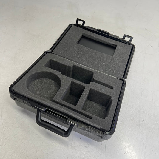 ZA@ Small Clip Closure Plastic Case W/ Handle for Tools/hardware/crafts Etc 13"x10"x5" Black