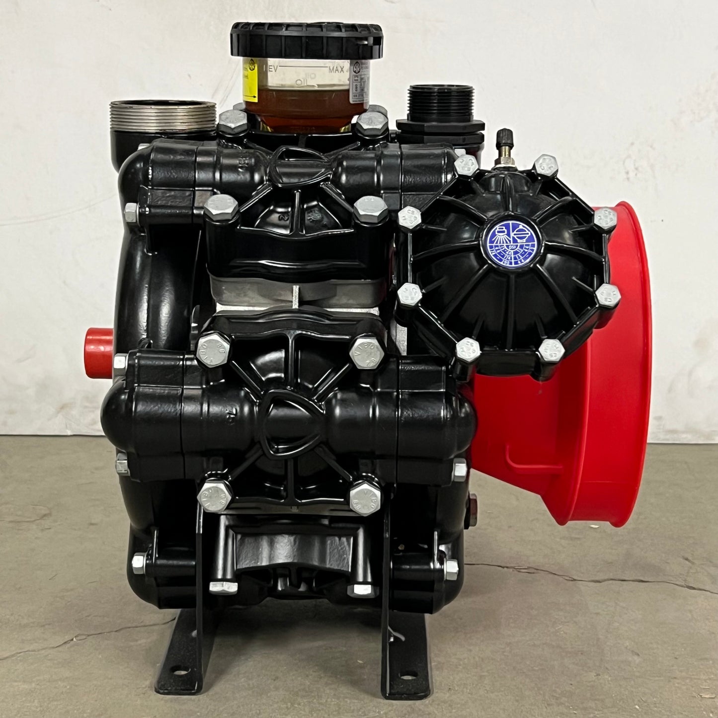 ANNOVI REVERBERI Diaphragm Pump AR 250 BP PSI 290 GPM 67.2 Black/Red