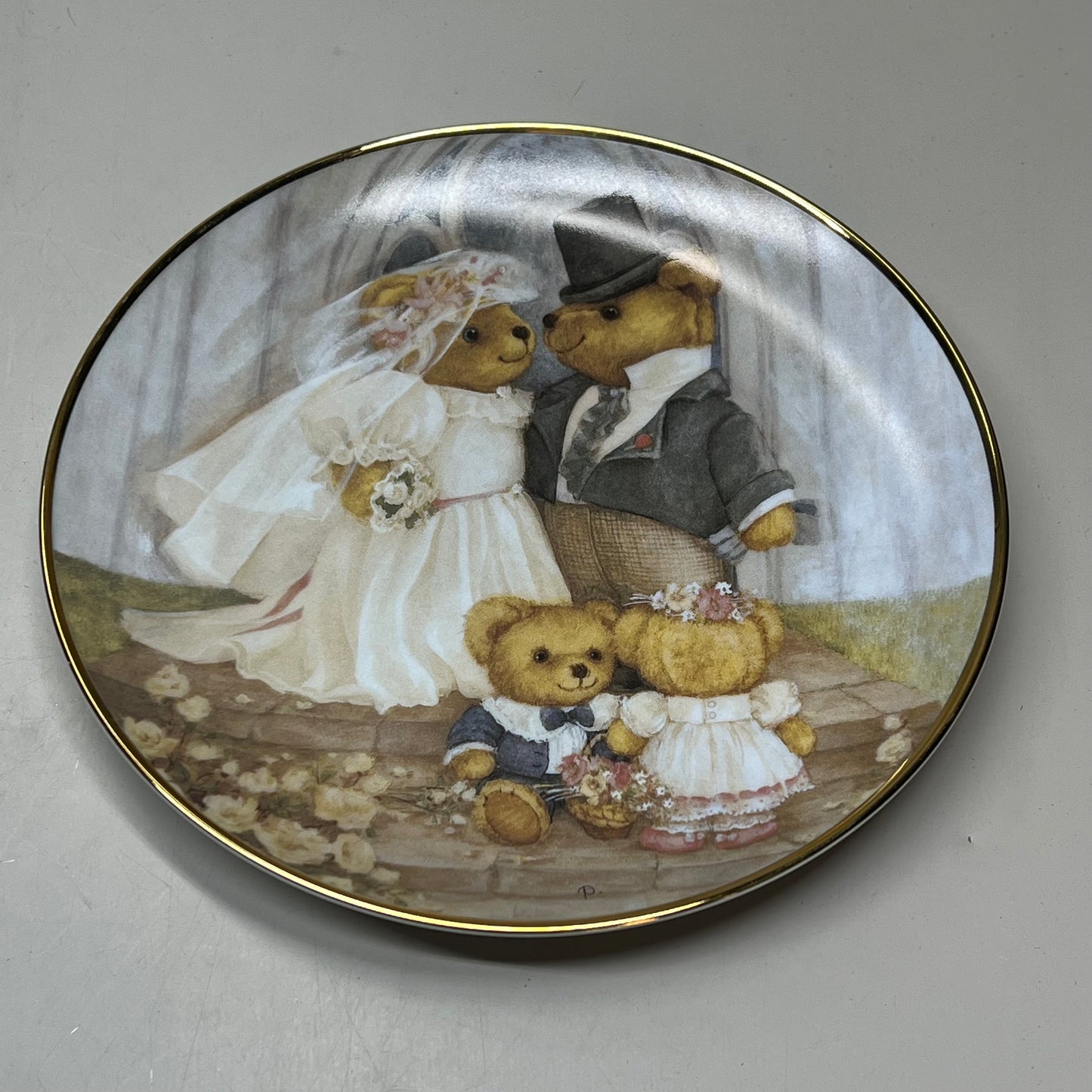 THE FRANKLIN MINT HEIRLOOM COLLECTION (3 PACK)Tandem Teddies By Patricia Brooks