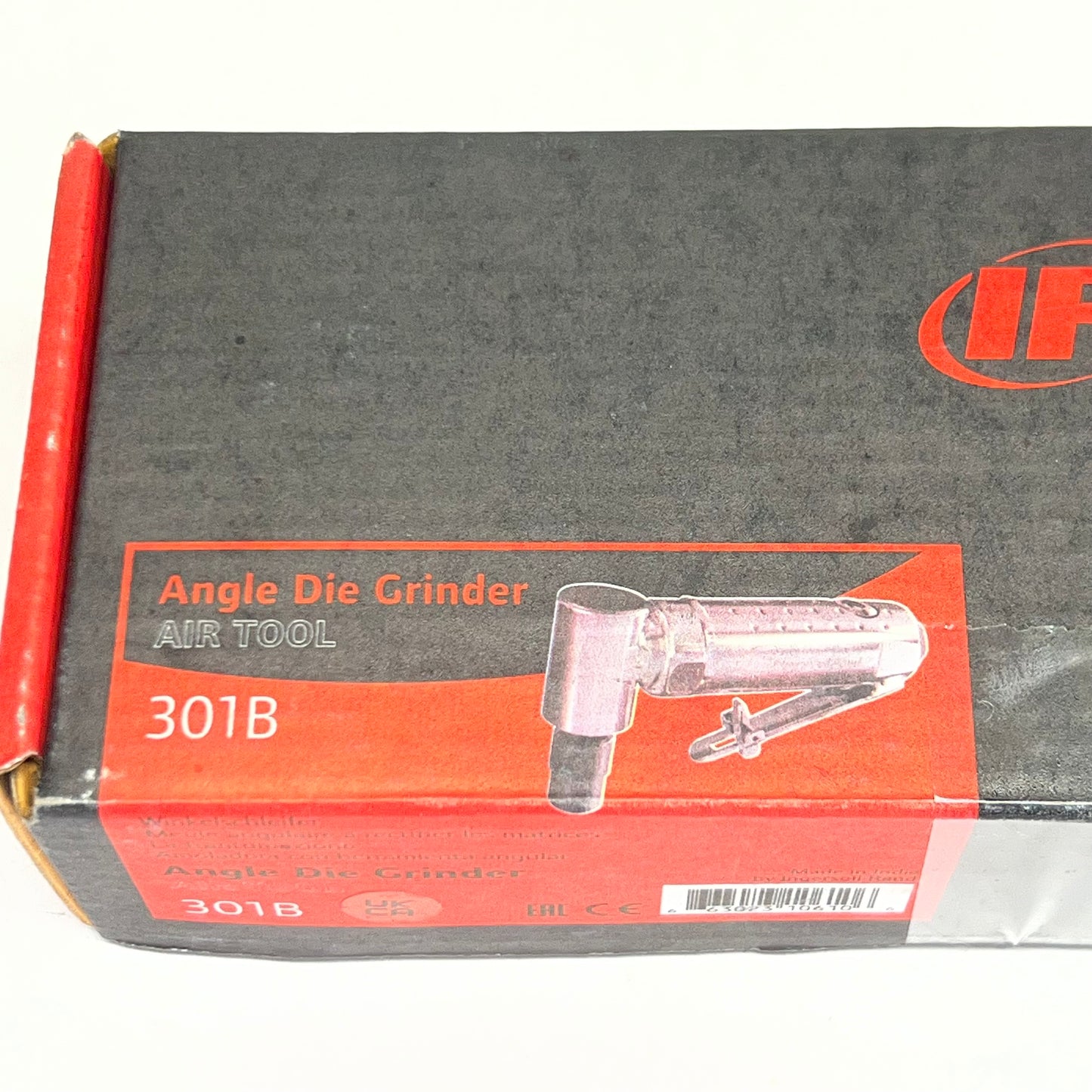 INGERSOLL RAND Die Grinder: 0.3 hp Horsepower, 21,000 RPM Max. Speed, 1/4 in/6mm Collet Size 301B