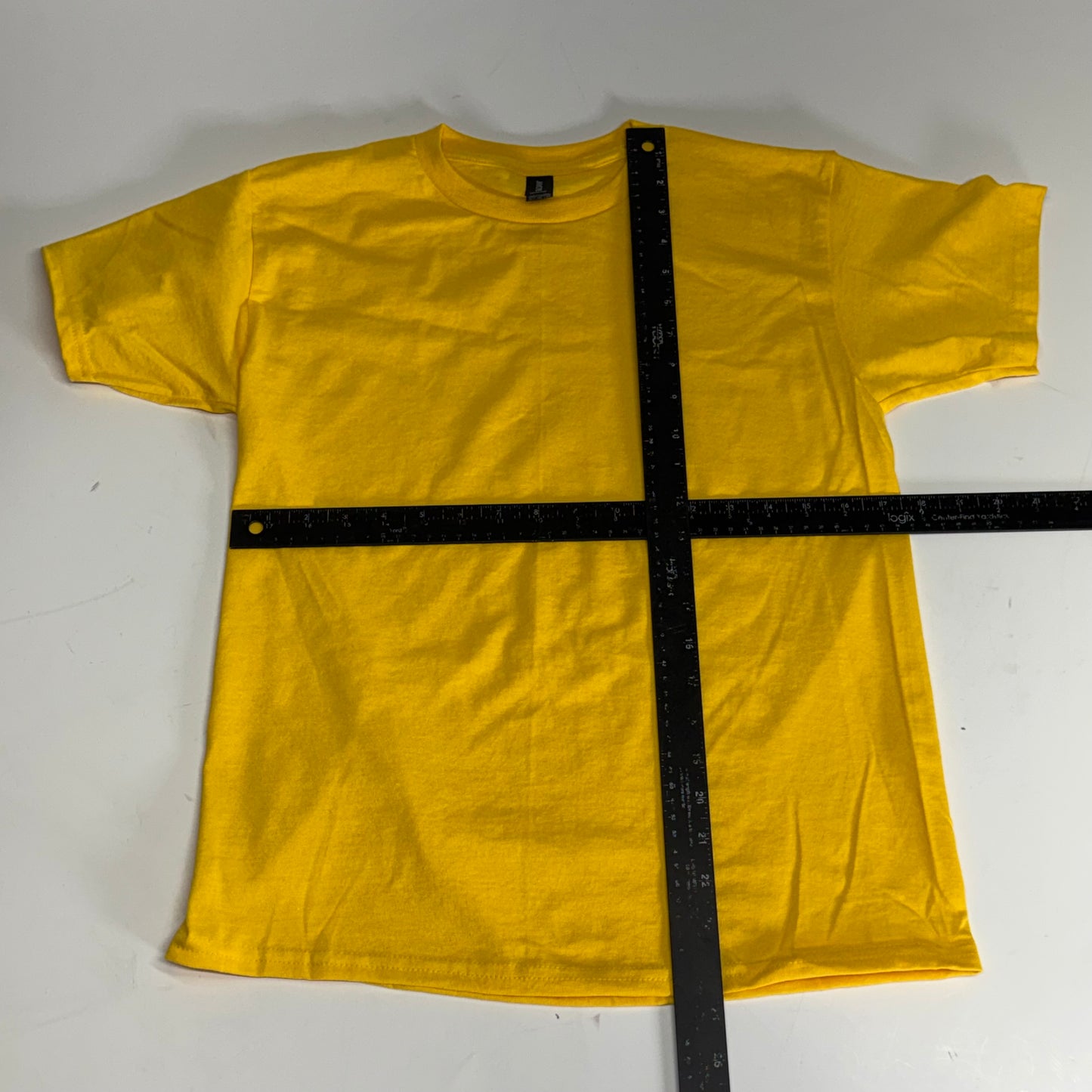 ZA@ GILDEN (12 PACK) Unisex Heavy Cotton T-shirts Short Sleeve Unisex Sz XL Yellow