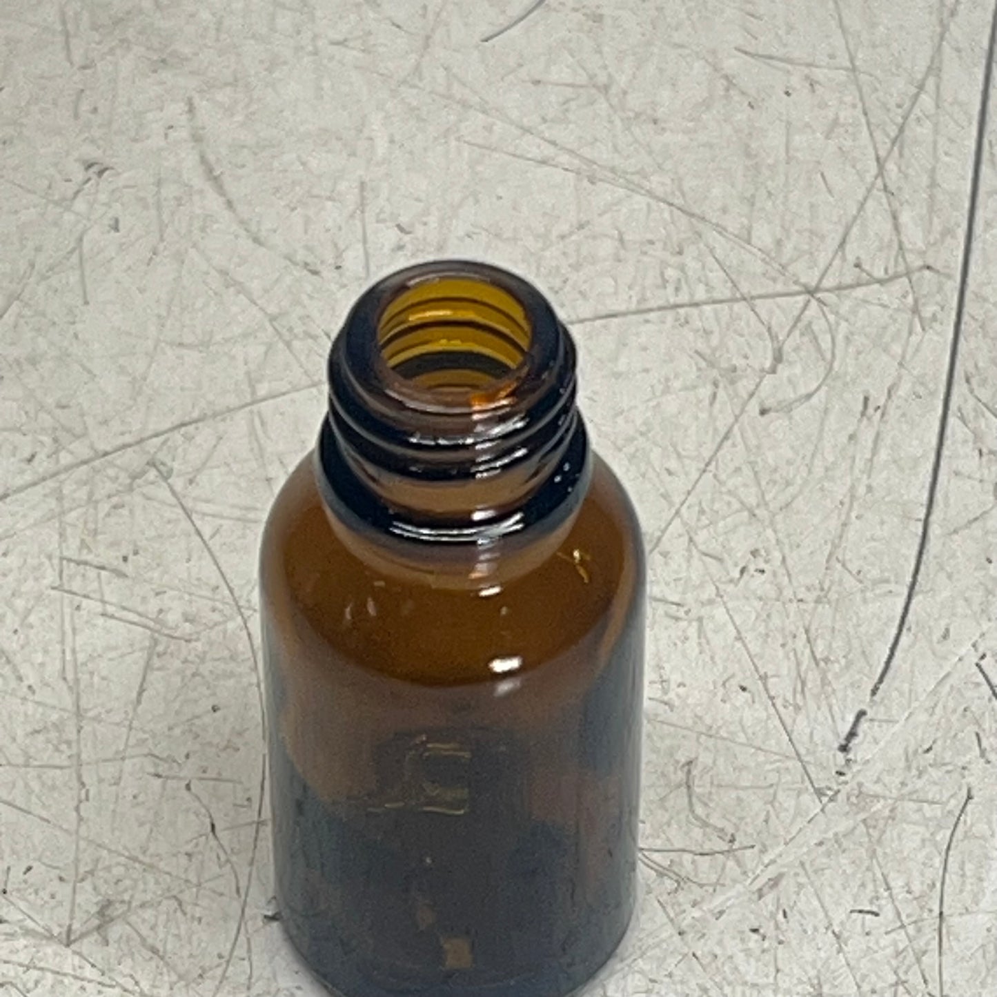 ZA@ P & P INTERNATIONAL (468 PACK) Glass Bottles (NO LIDS) 13ml 18/415 Mouth Amber