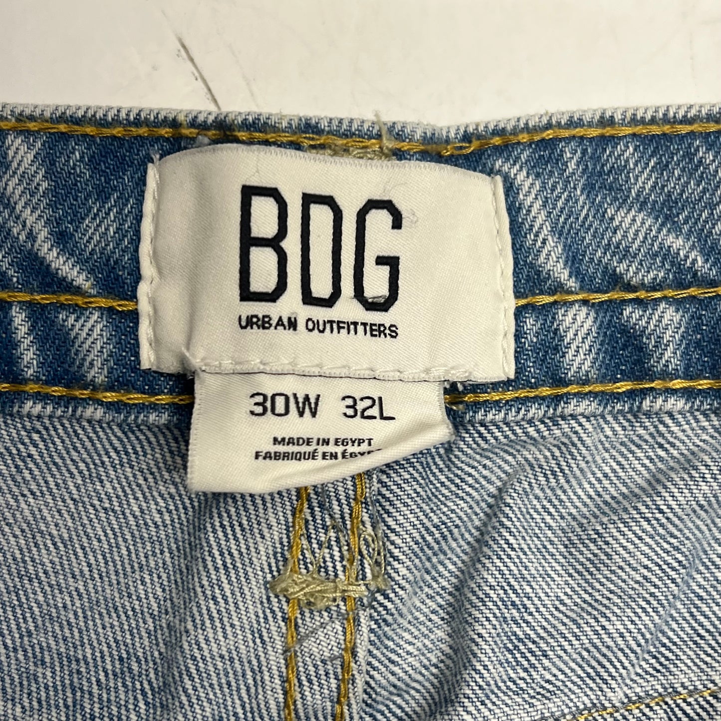 URBAN OUTFITTERS Kayla Low Rider Wide Leg Jeans Women's Sz 30W 32L Bleach