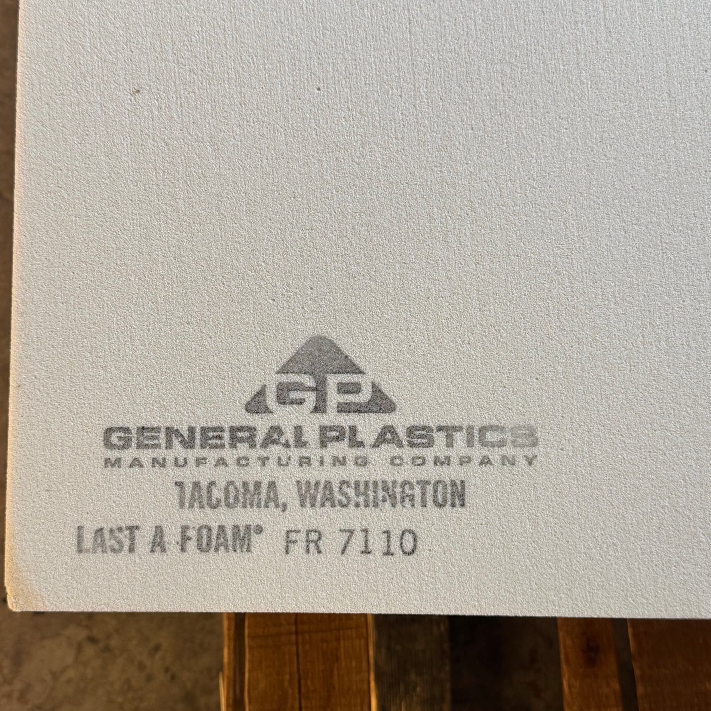 ZA@ Pallet of GENERAL PLASTICS (2 Pcs) High Density Rigid Polyurethane Foam Block