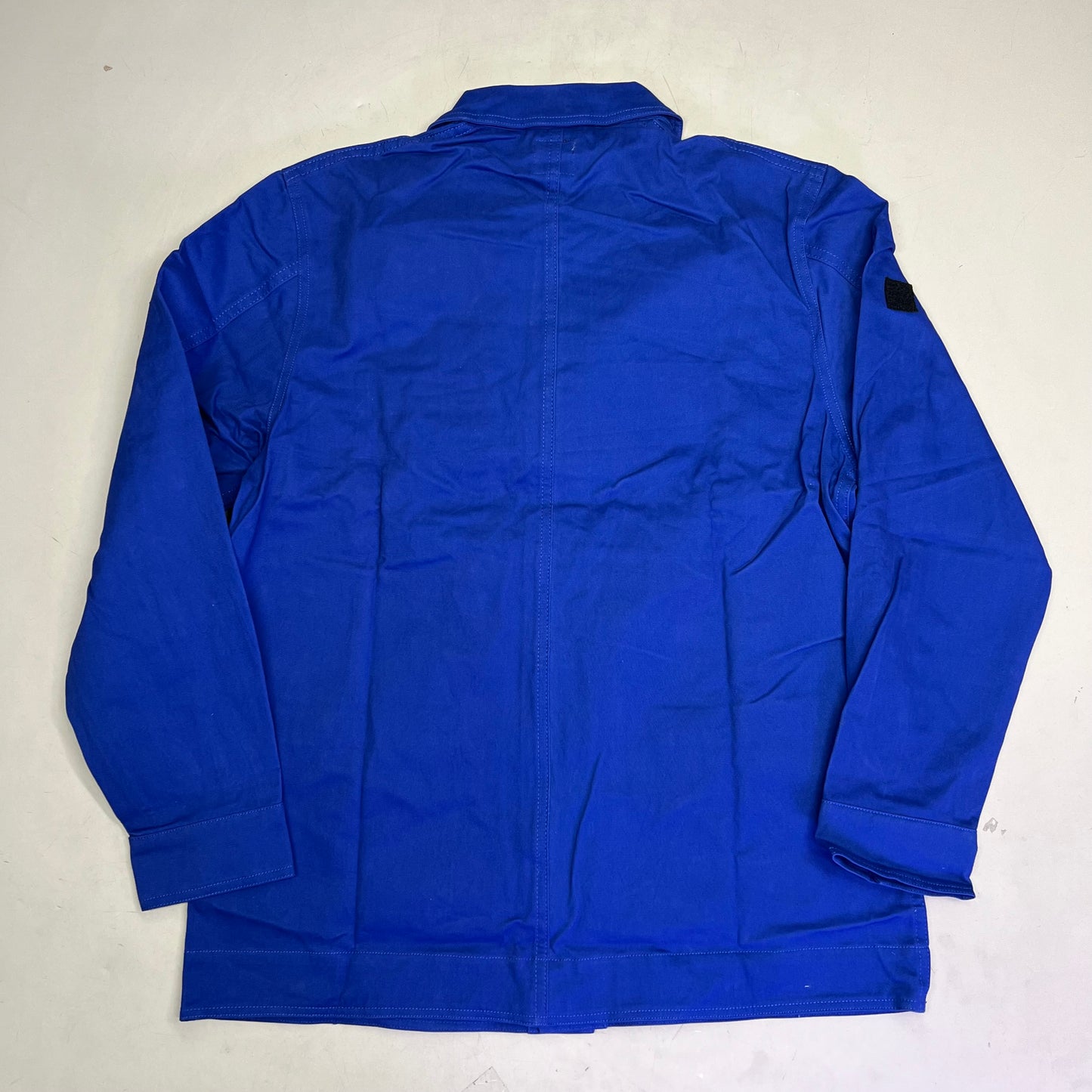 CPG CODEGRAPHY WORLDWIDE 4 Pocket Button Up Shore Coat Men's Sz L Blue