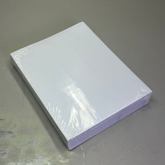 PDC (25 PACK) Healthcare Laser Label Sheet Pre-Die Cut 2-5/8" X 1" White WBW73