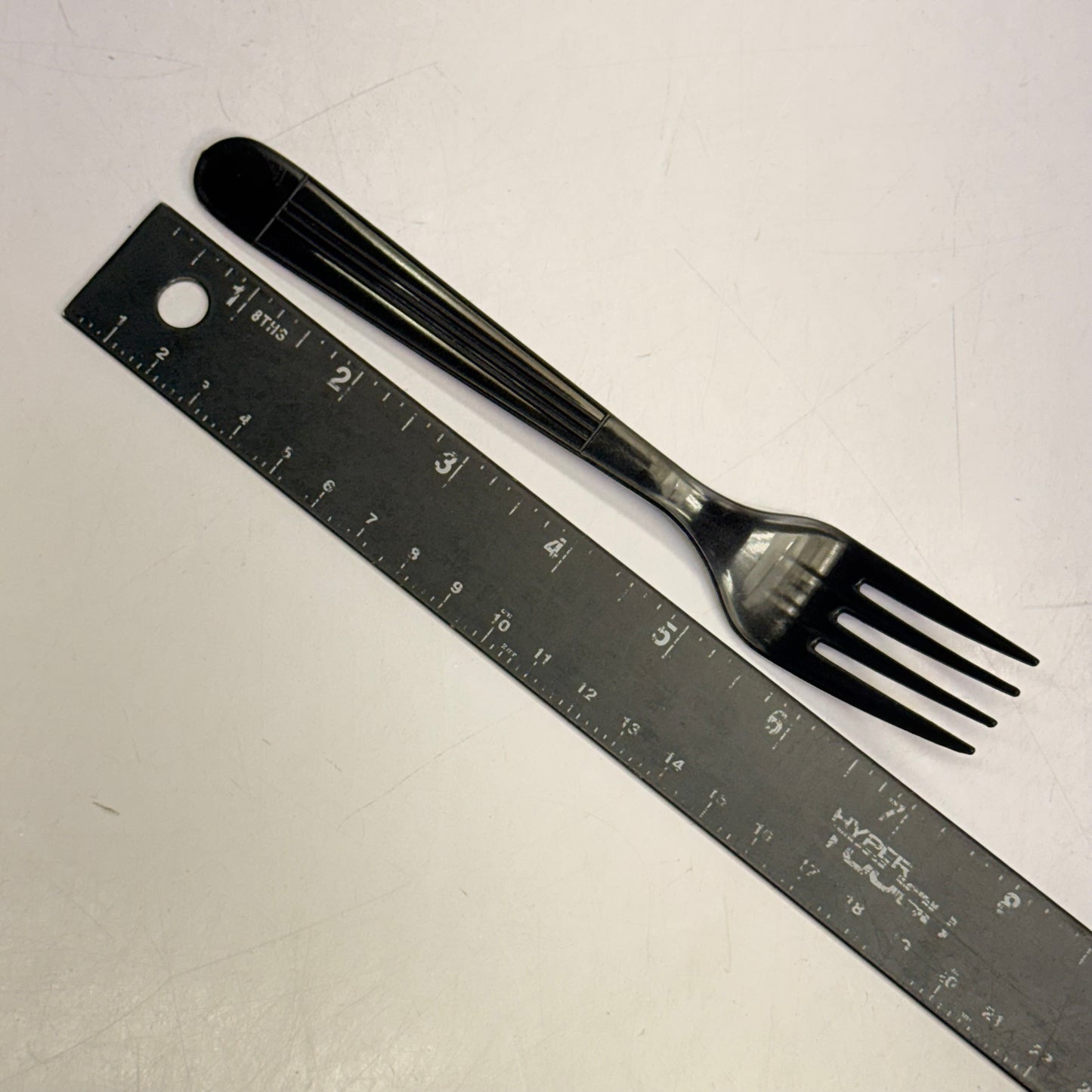 ZA@ NETCHOICE (Box Of 1000) Black Fork Heavy Weight Polypropylene 406029 D