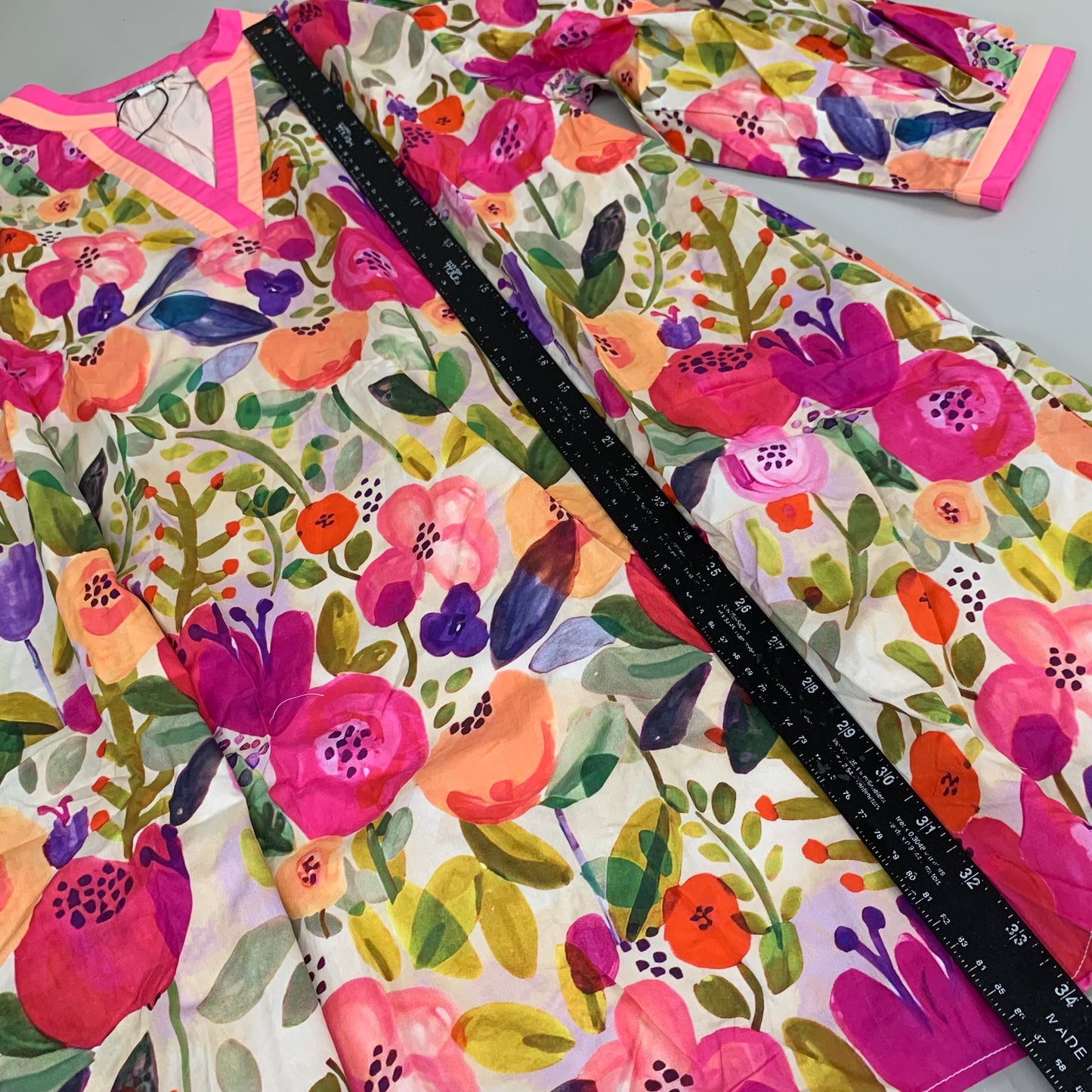 AVARA Grace Dress Women's Sz L Floral 14707-4