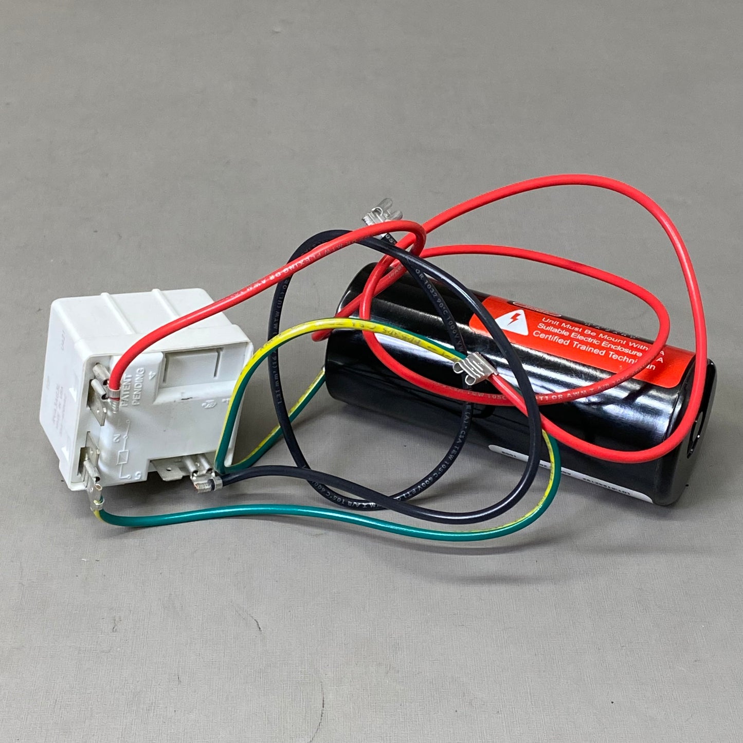 PROPARTS Potential Relay & Start Capacitor 3-Wire Hard Start Kit 50/60Hz Black PPCS2