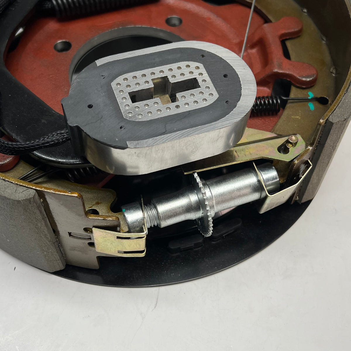 MAT Electric Brake Assembly Left Hand 4 Hole Axle 12-1/4" X 3-3/8" BK77-1208-|01