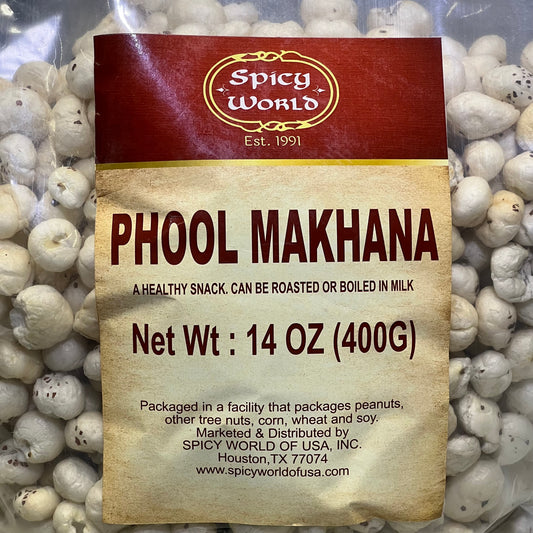 SPICY WORLD Phool Makhana 14 oz