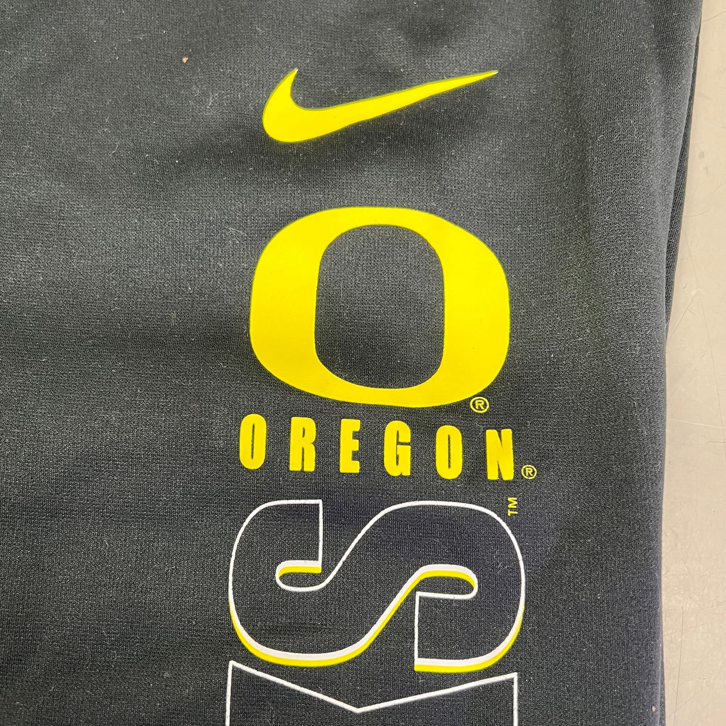 NIKE Oregon Ducks Joggers & Light Jacket Set Unisex Sz S Black (Pre-Owned)