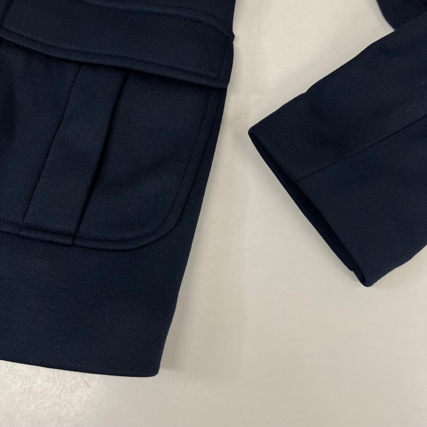 SAMSHIELD Maxime Equestrian Fleece Winter Jacket Women's Sz S Navy Blue