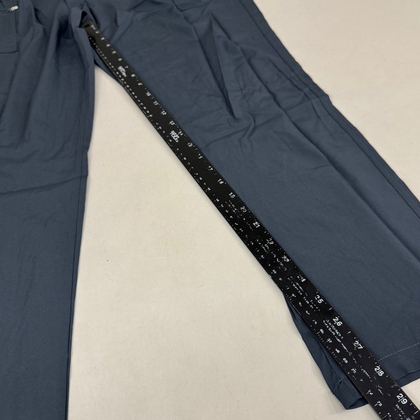 GREEN TOWN 4 Flex Scrubs Jumpsuit Cinch In Waist Women's Sz XL Pewter GFX-023AST