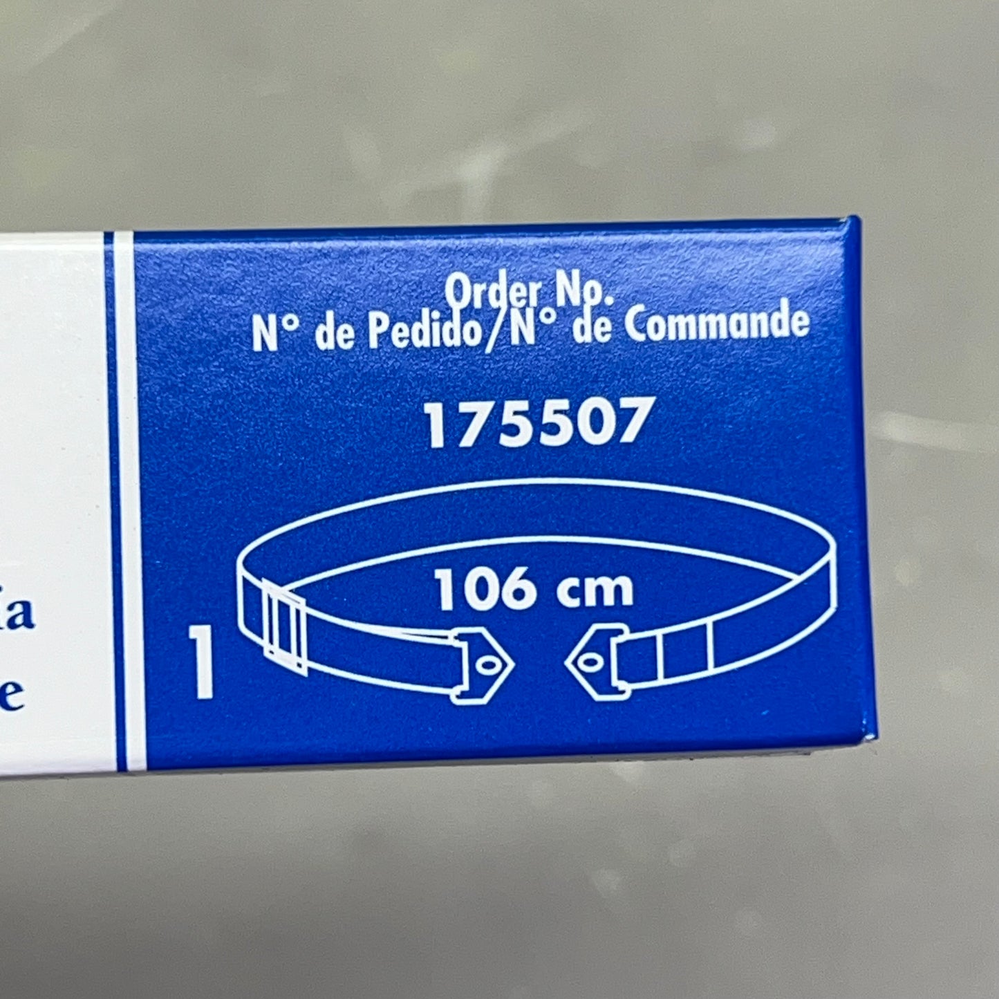 CONVATEC (6 PACK) Ostomy Appliance Belt Adjustable Up To 42" White 175507