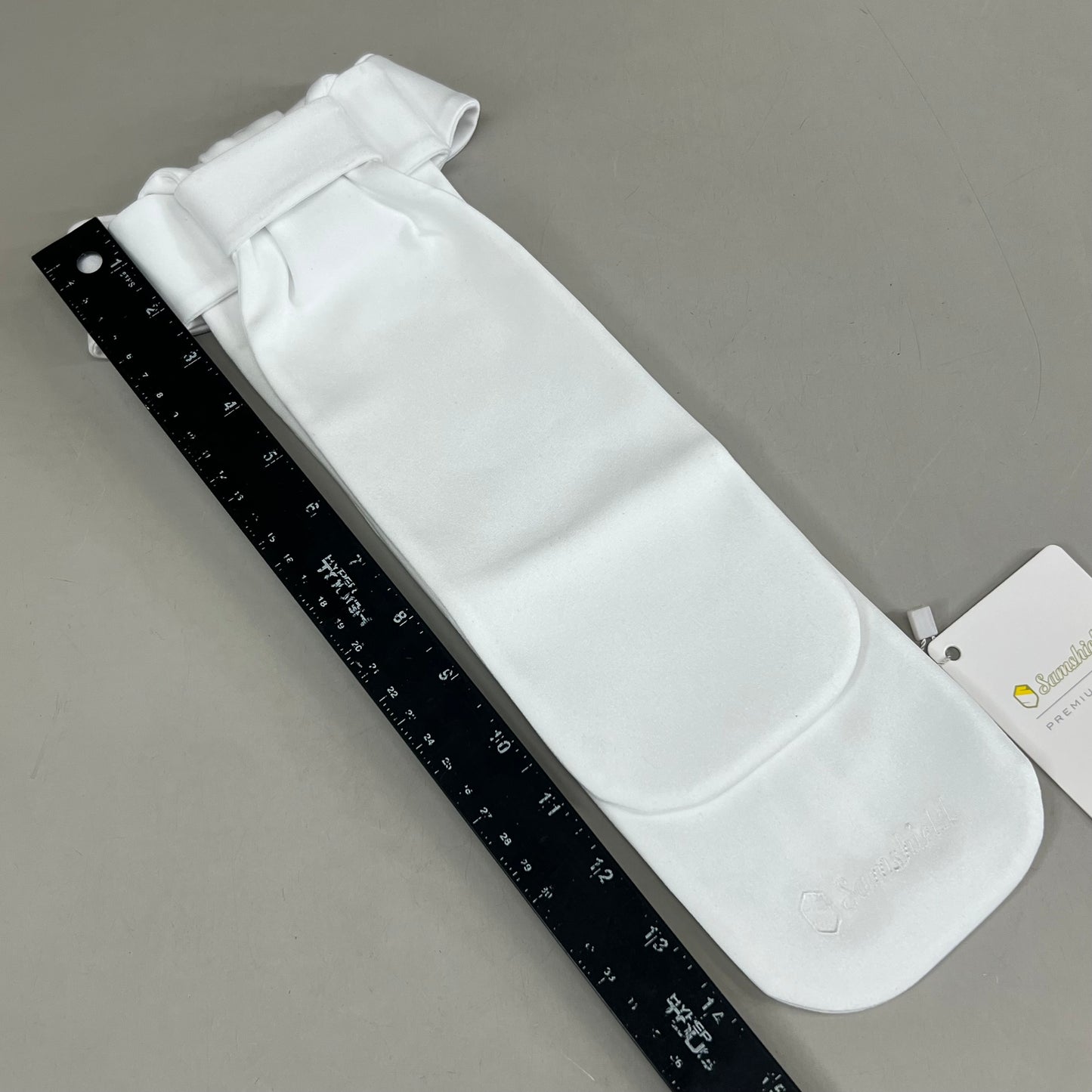 SAMSHIELD Plastron White Equestrian Riding Tie Women's Sz XS/S White