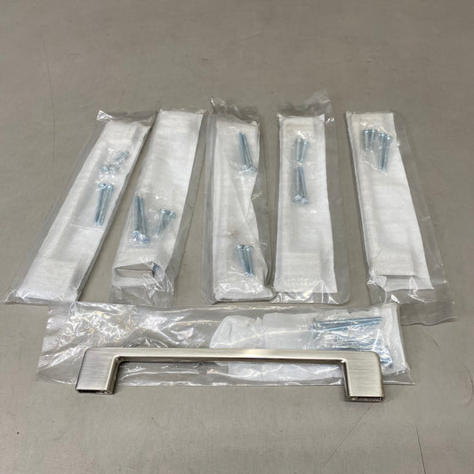 KNOKLOCK (6 Pack) Kitchen Cabinet Handles  8" Length Satin Nickle