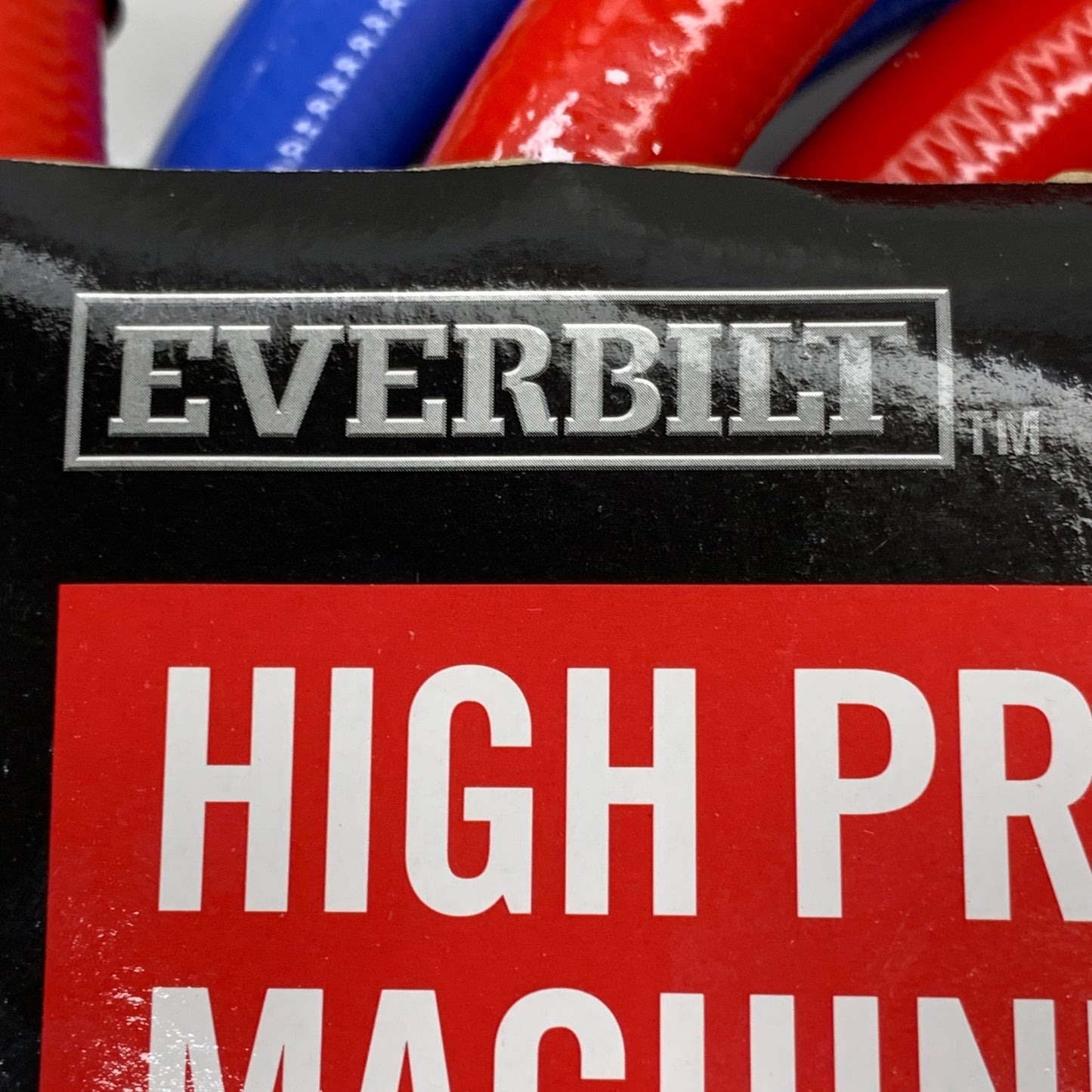 EVERBILT (2 PACK) High Pressure 3/4” Washing Machine Supply Lines 6ft Red/Blue 98290