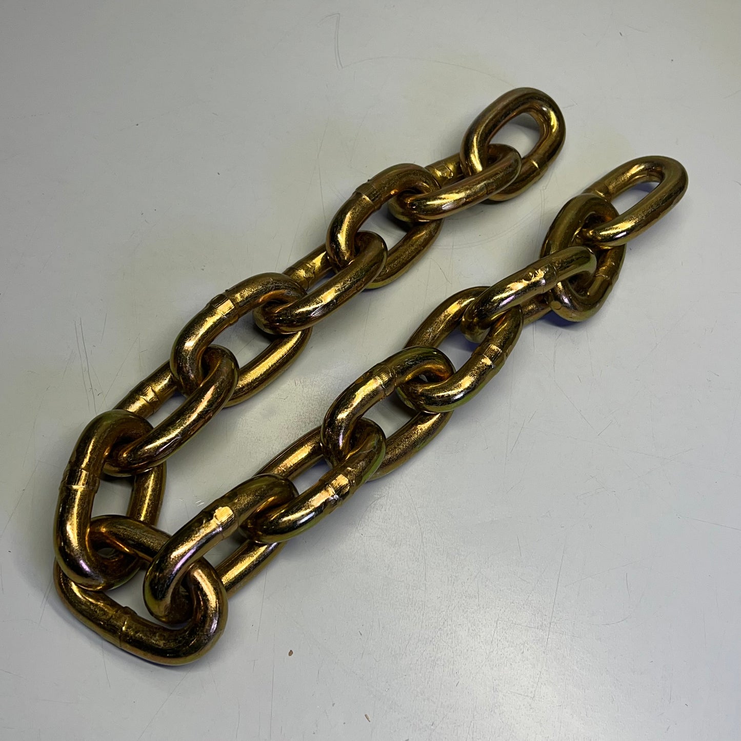 SILVER EAGLE Trailer Safety Chain Grade 70 Zinc Chromate 5/8" X 34 GR Gold 17153